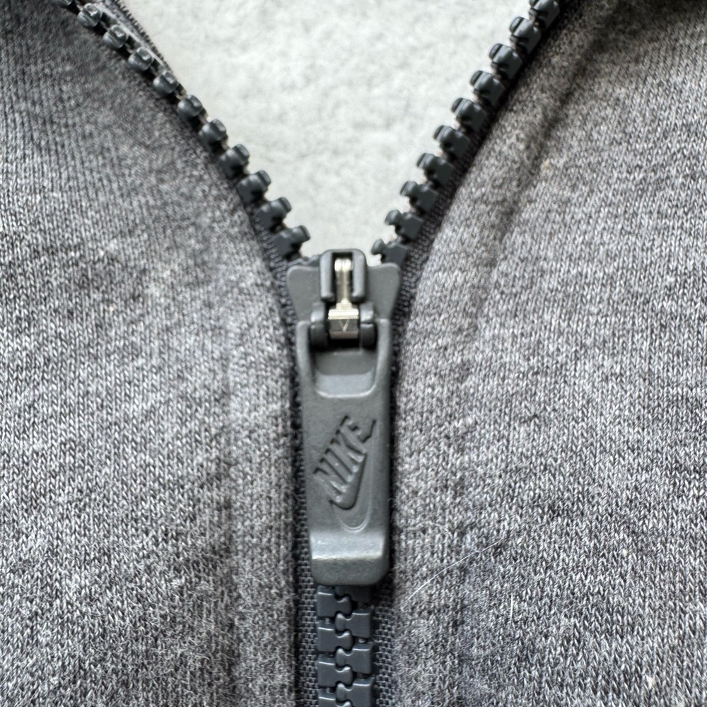 Nike Charcoal Full-Zip Sweatshirt - Picture 4 of 5